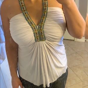 Sky : Beaded Halter